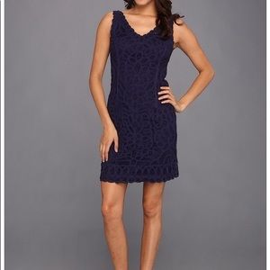 NWOT Navy lace Lilly Pulitzer formal dress